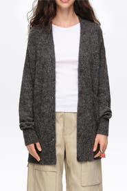 Bimba y Lola Long Alpaca Blend Cardigan
