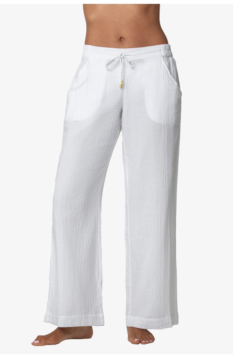 HELEN JON Weekend Pant, Main, color, White
