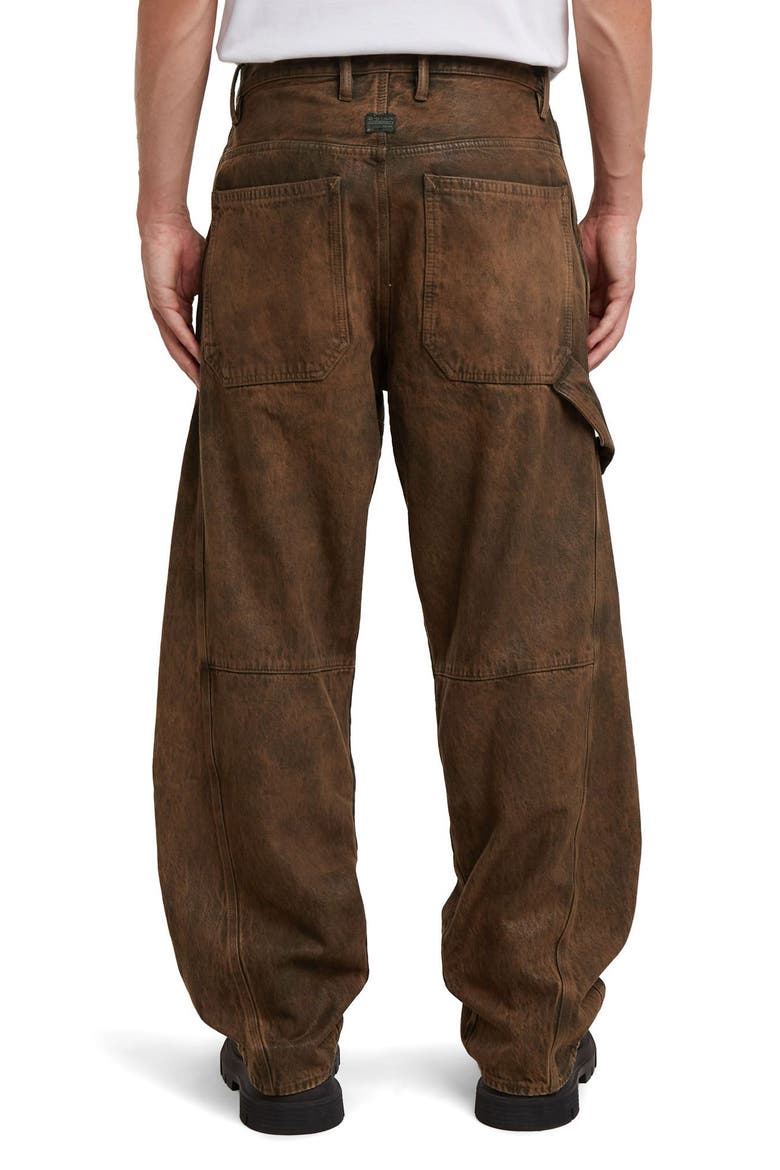 Contor 3D Loose Carpenter Jeans, Alternate, color, FADED COGNAC SKIN