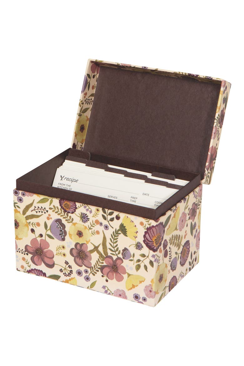 Adeline Recipe Card Box, Main, color, ADELINE