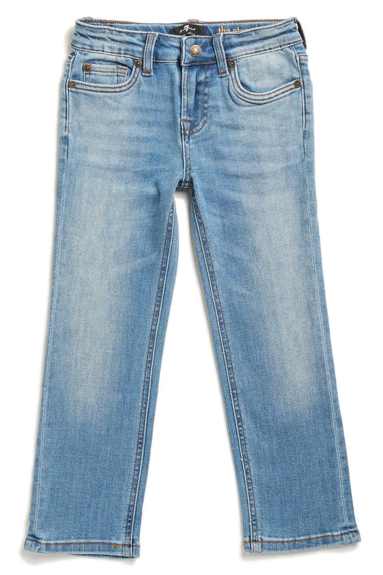 Kids' Stretch Straight Leg Jeans, Main, color, UNDERLINE