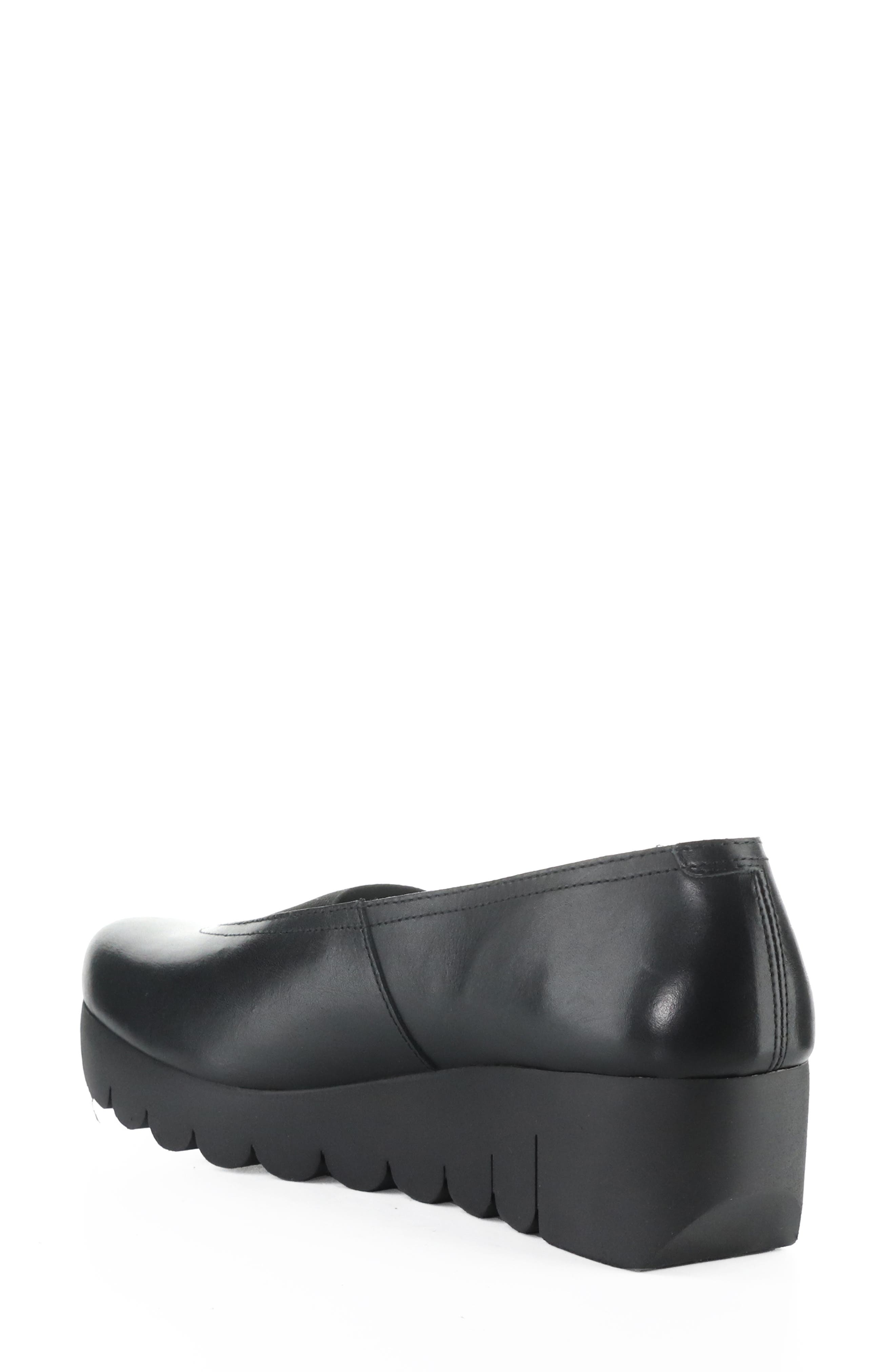 Veik Platform Wedge Pump, Alternate, color, 000 BLACK
