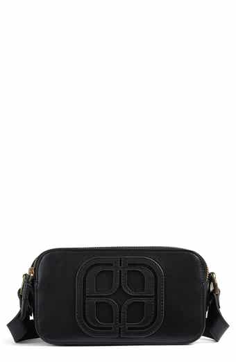 LK Bennett Perry Logo Leather Camera Bag