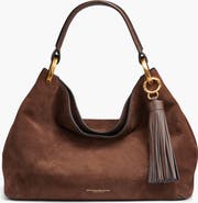 Donna Karan New York Glenwood Suede Shoulder
