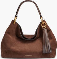 Donna Karan New York Glenwood Suede Shoulder