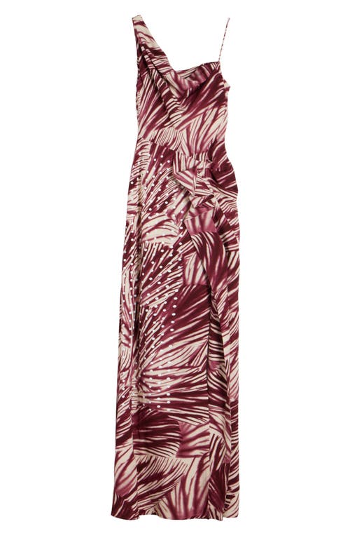 Shop Dries Van Noten Deyon Mixed Print Maxi Dress