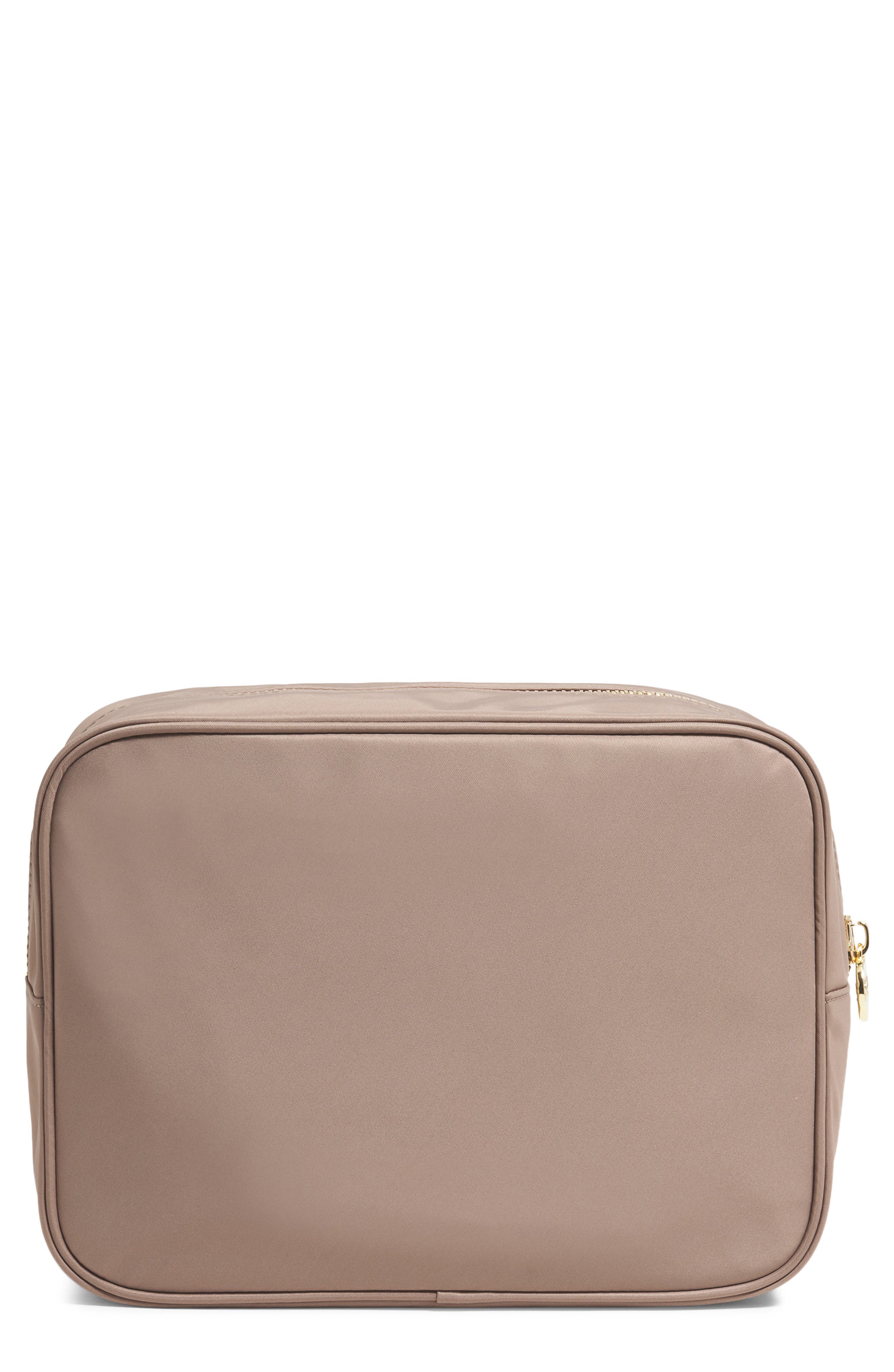 Stoney Clover Lane Large Zip Nylon Pouch, Main, color, Willow