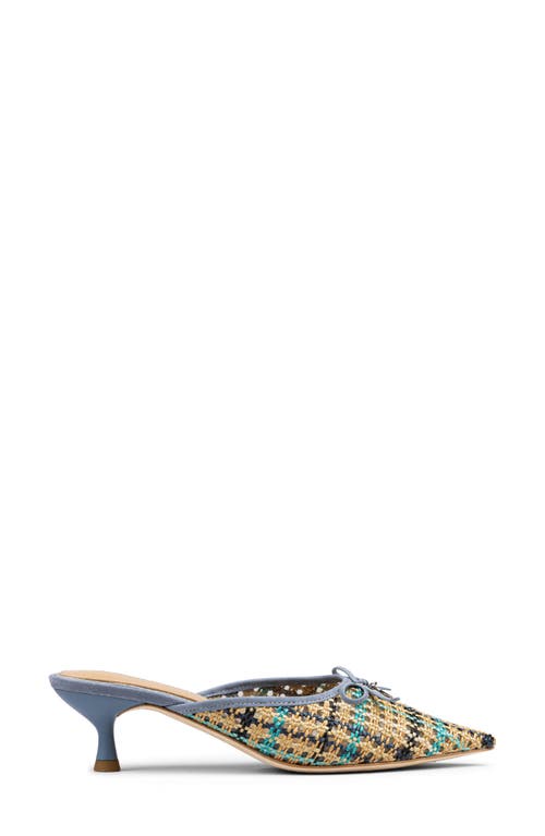 DONALD PLINER DONALD PLINER SOEL WOVEN RAFFIA BOW MULE 
