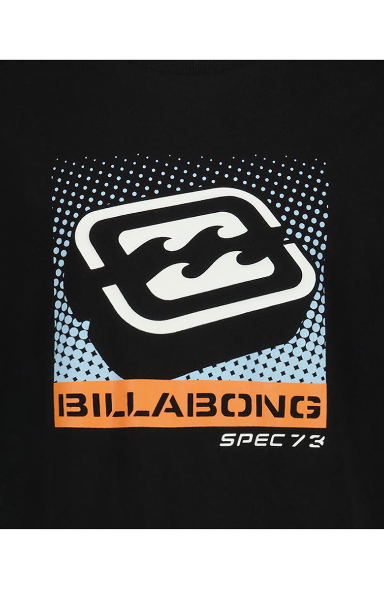 Billabong Kids' Spec 3D Logo Graphic T-Shirt, Alternate, color, Black