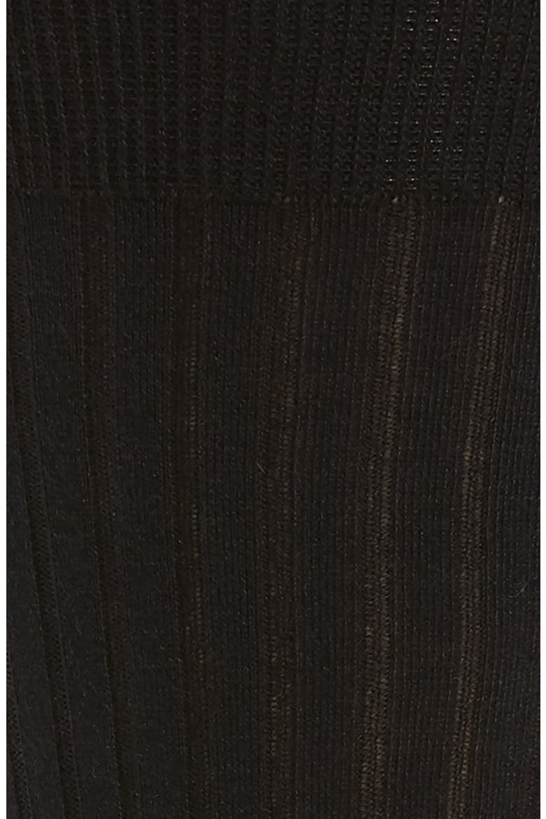 No. 13 Egyptian Cotton Blend Dress Socks, Alternate, color, BLACK