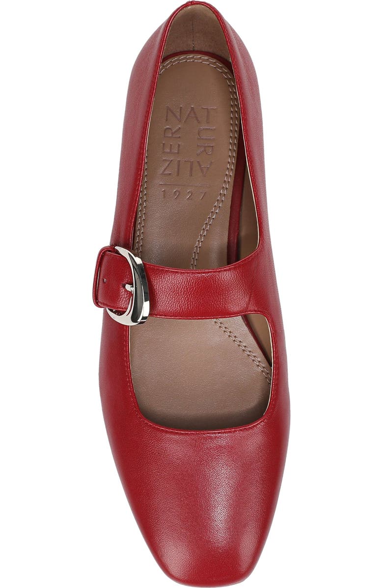 Naturalizer Cosmic Mary Jane Flat, Alternate, color, Hearts Flame Red