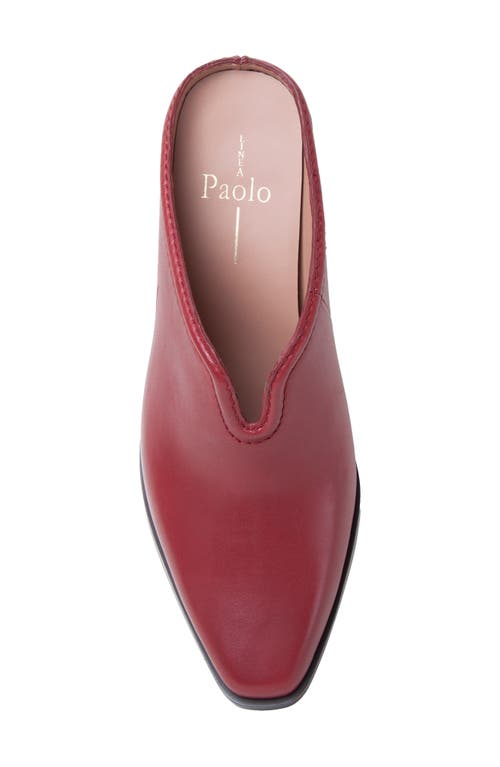 Linea Paolo Shelleyx Mule In Red