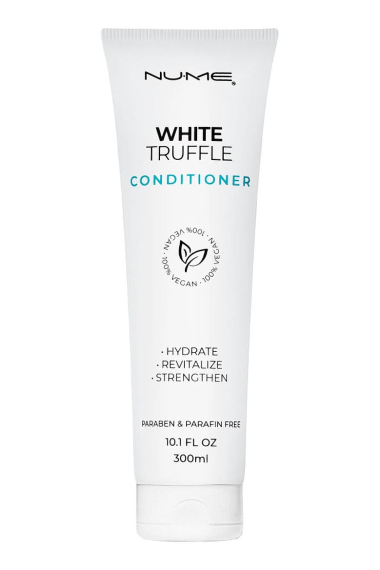 White Truffle Duo | Moisture-Rich Vegan Shampoo & Conditioner, Alternate, color, White