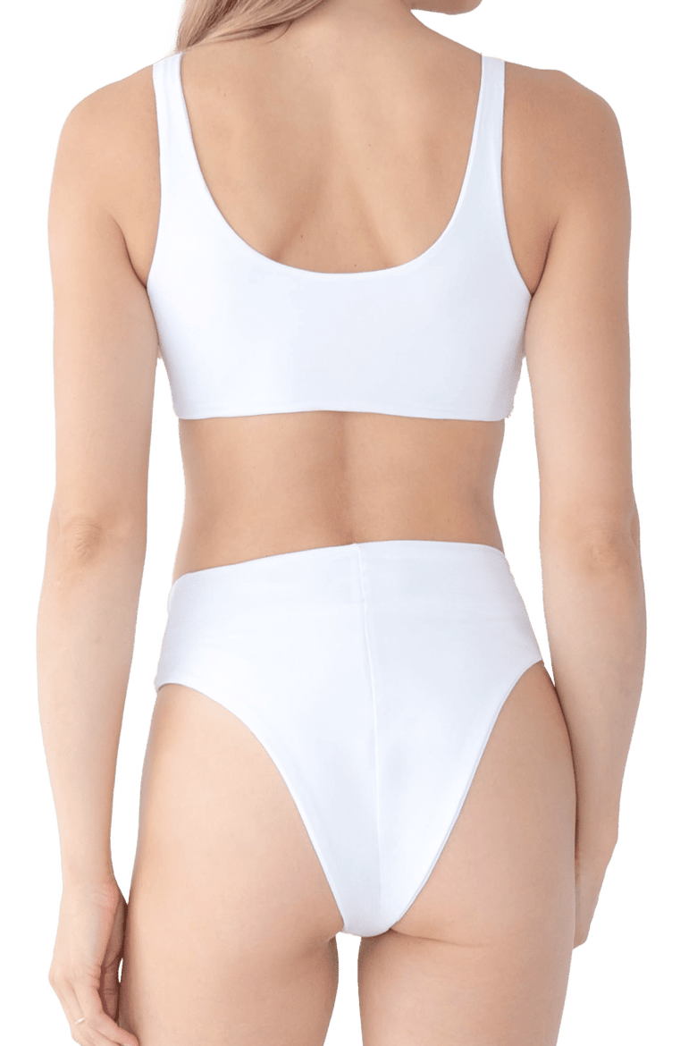 Eternal Hand Beaded Bikini Top, Alternate, color, White