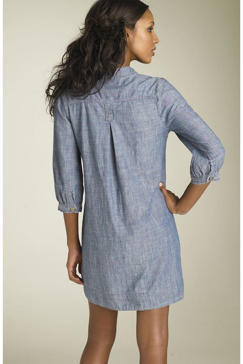 'The Artist' Smock Dress, Alternate, color, CHAMBRAY