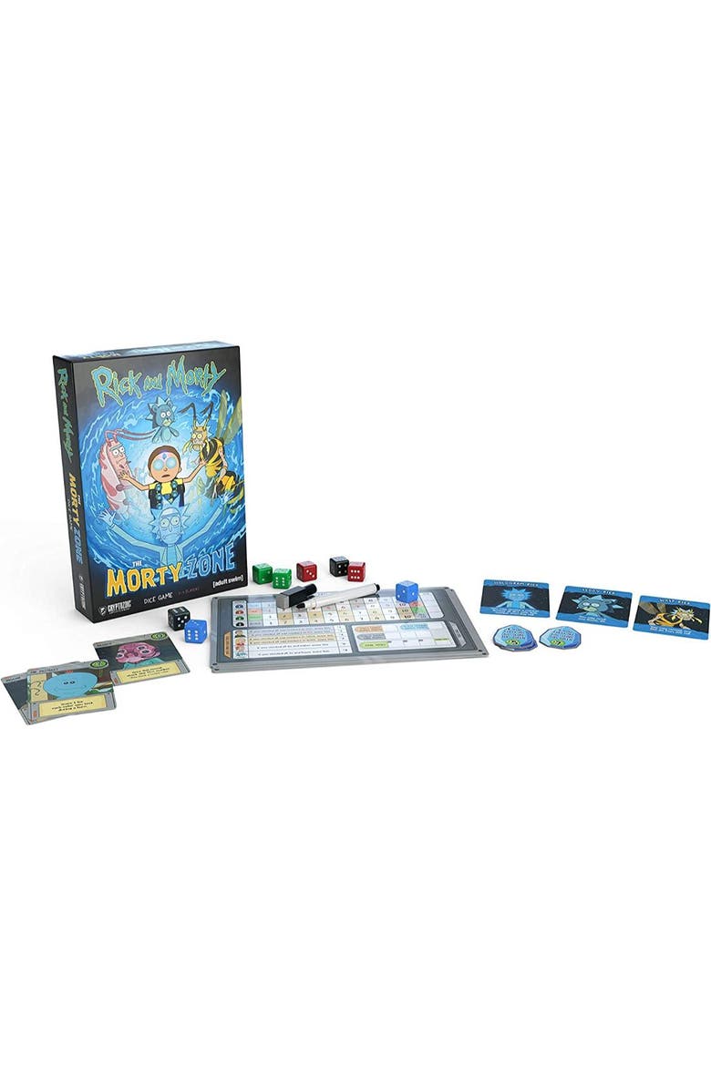 Rick And Morty The Morty Zone Dice Game, Alternate, color, Multicolored