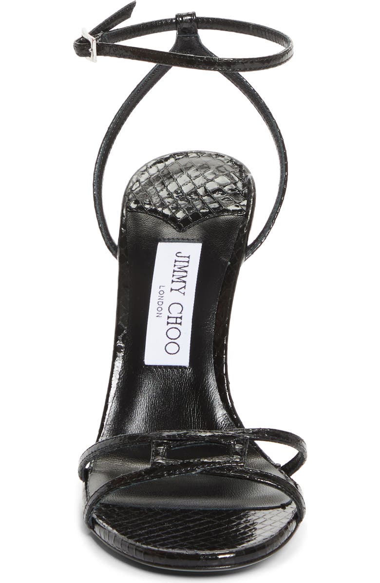 Jimmy Choo 1998 Leo Sandal, Alternate, color, Black