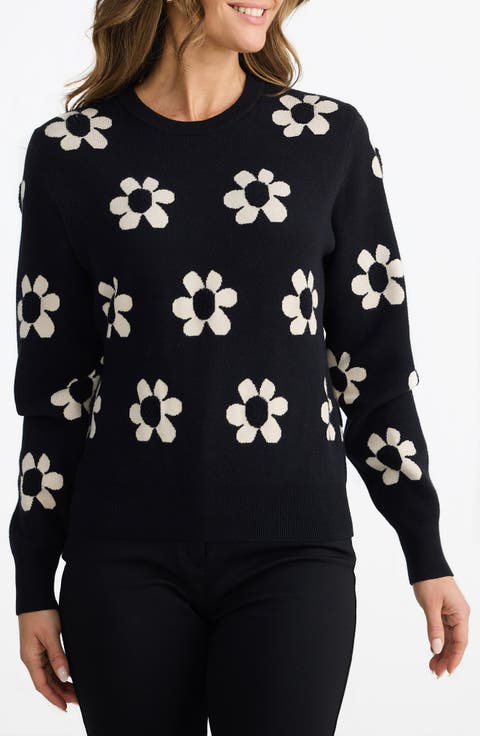 Flower Crewneck Sweater