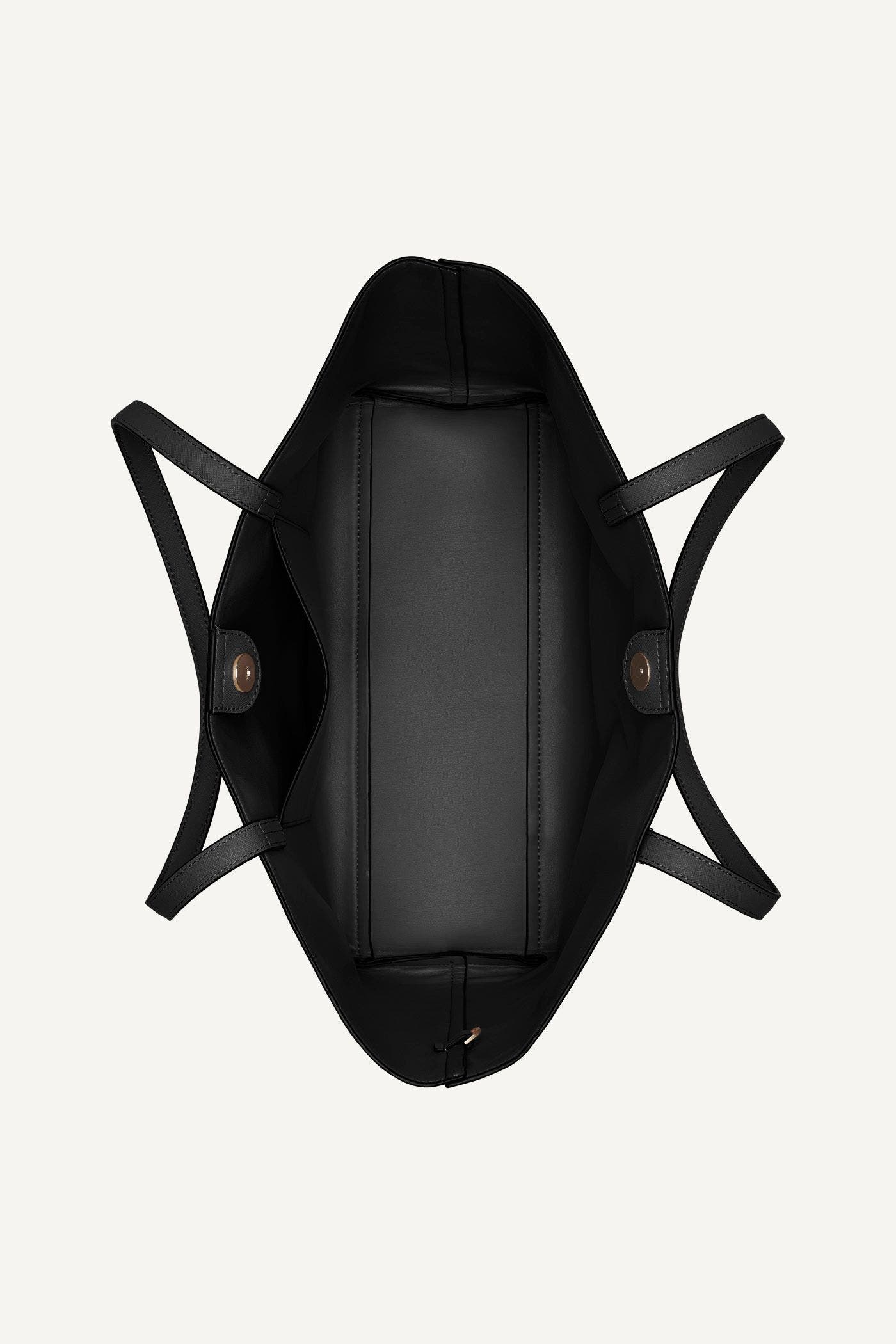 DKNY Avril Tote Bag, Alternate, color, Black/Gold