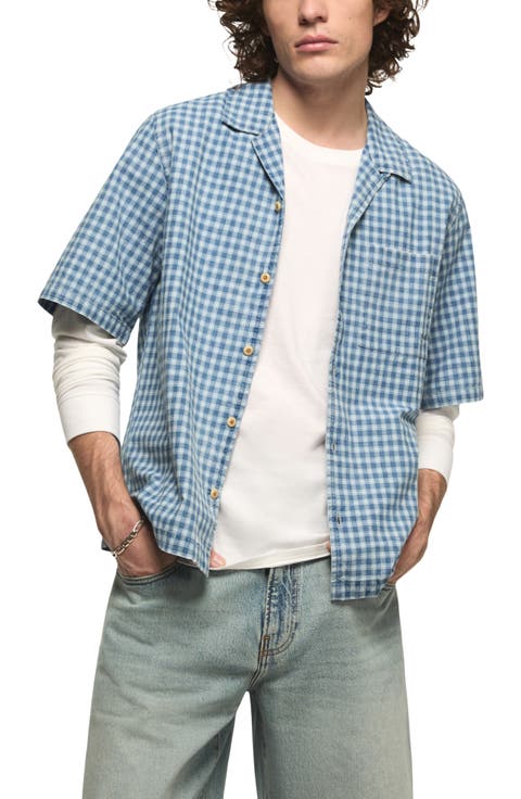 Faded Check Camp Shirt