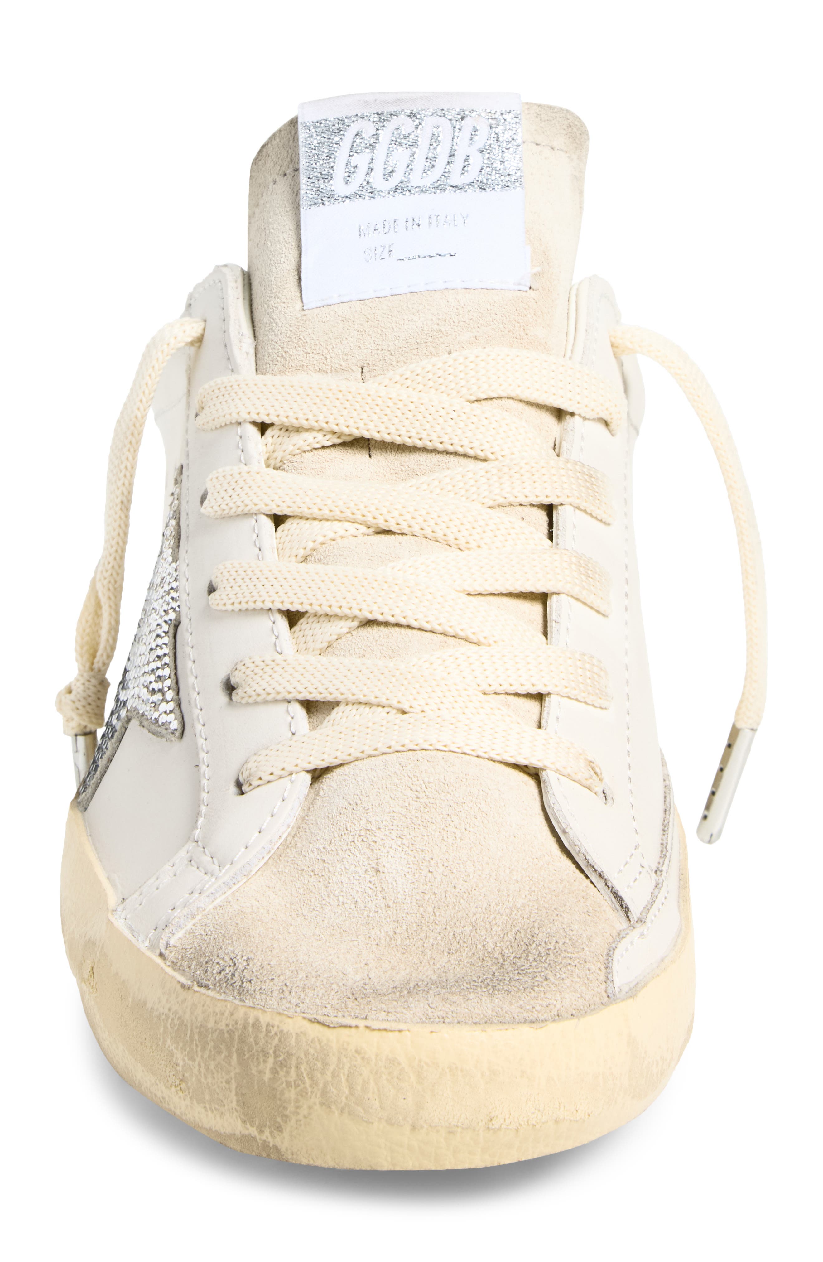 Super-Star Sabot Mule Sneaker, Alternate, color, WHITE/ GREY