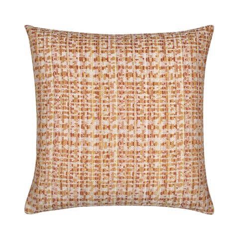 Channel Textured Chenille Indoor & Outdoor Woven Accent Pillow