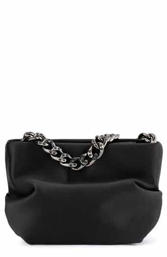 Olga Berg Jule Satin Top Handle Bag