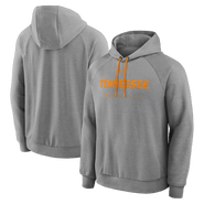 Nike Men's Nike Gray Tennessee Volunteers 2025 Courtside Basketball Practice Raglan Dri-FIT Hoodie