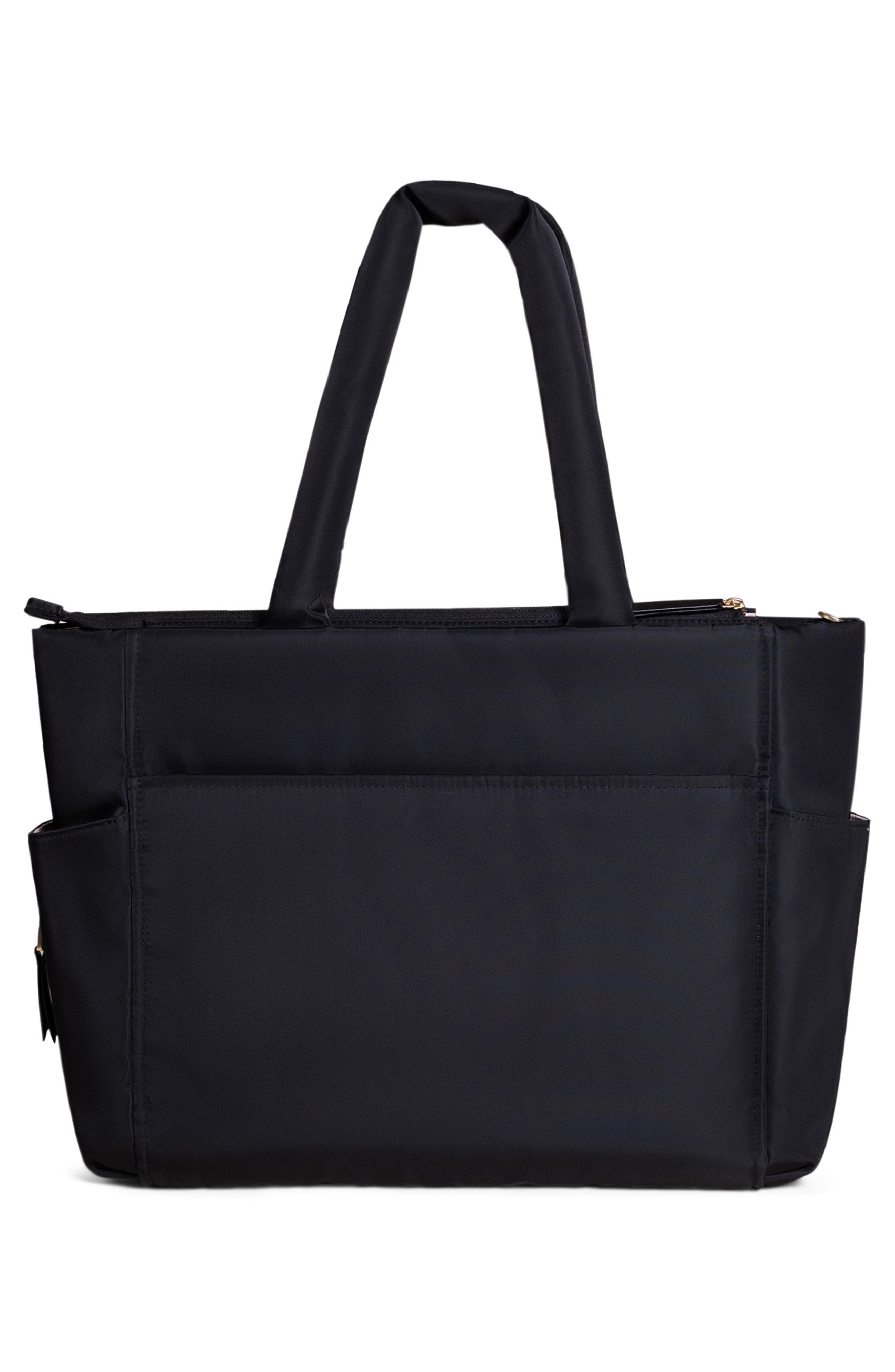 JuJuBe Utility Strap Diaper Tote, Alternate, color, Black