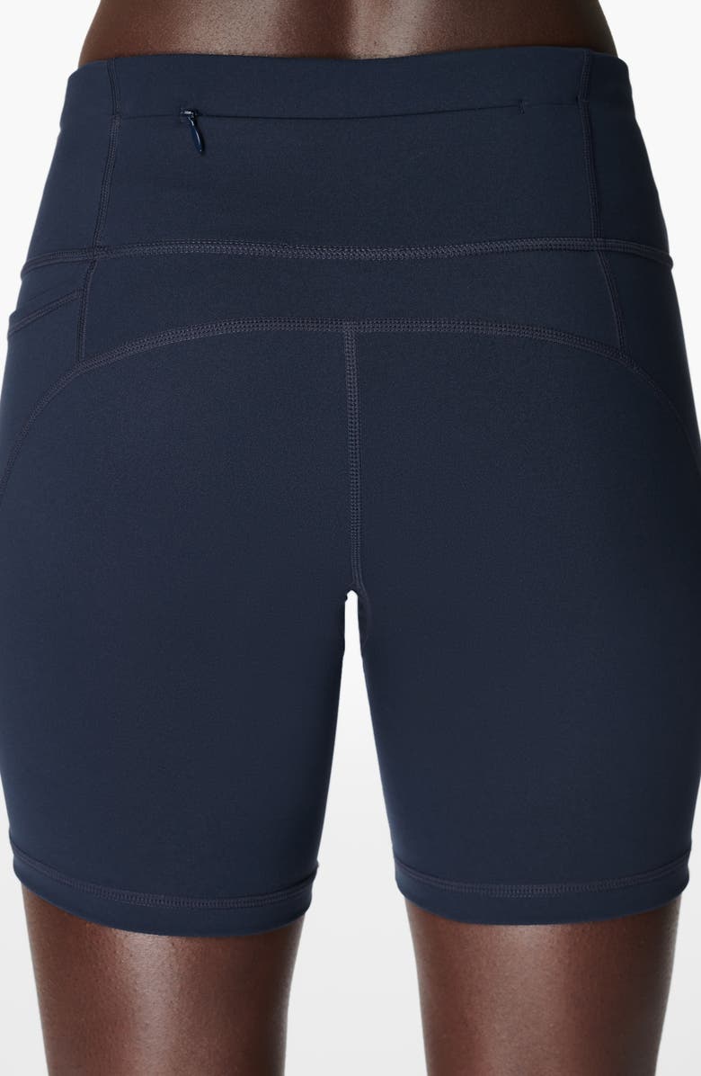 Sweaty Betty Power Bike Shorts, Alternate, color, Navy Blue