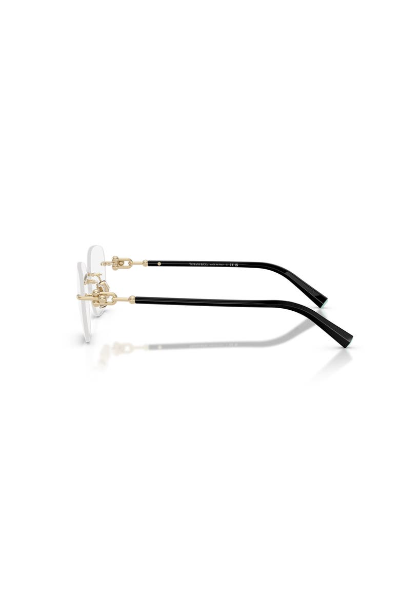 54mm Square optical glasses, Alternate, color, Gold