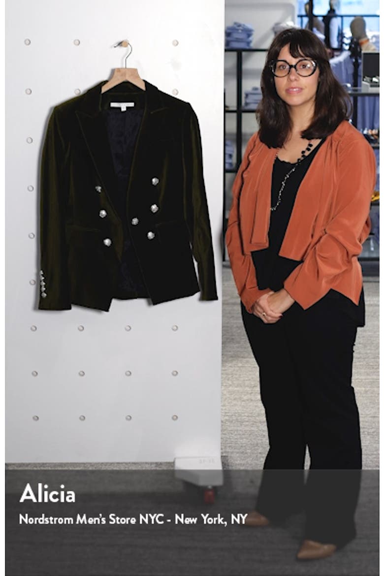 Lawrence Velvet Dickey Jacket video
