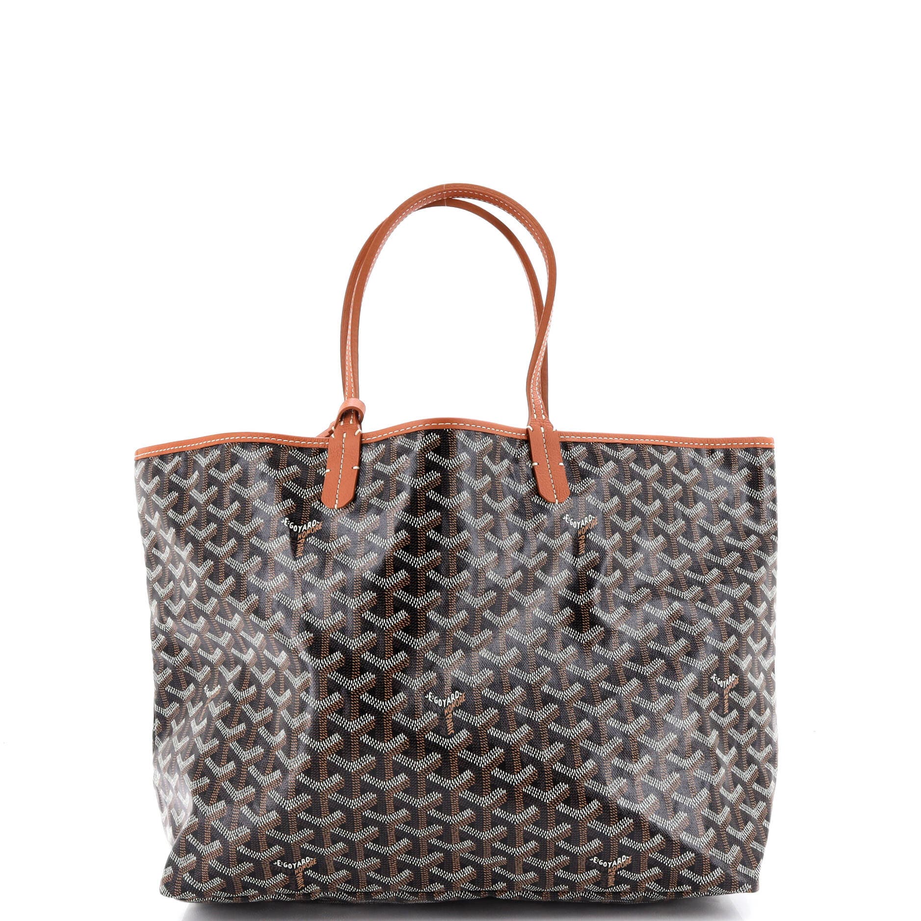 Pre-Owned Goyard Saint Louis Tote Coated Canvas PM, Alternate, color, 