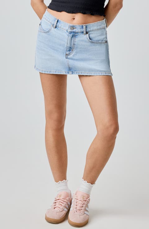 Denim Miniskirt