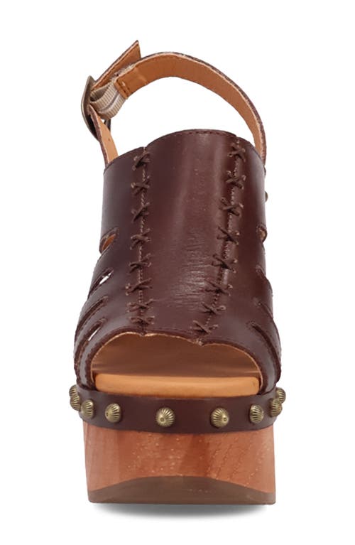 Dingo Gema Slingback Sandal In Brown