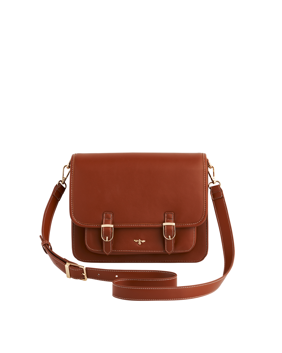 Fable England Into the Woods Tan Classic Satchel, Main, color, 