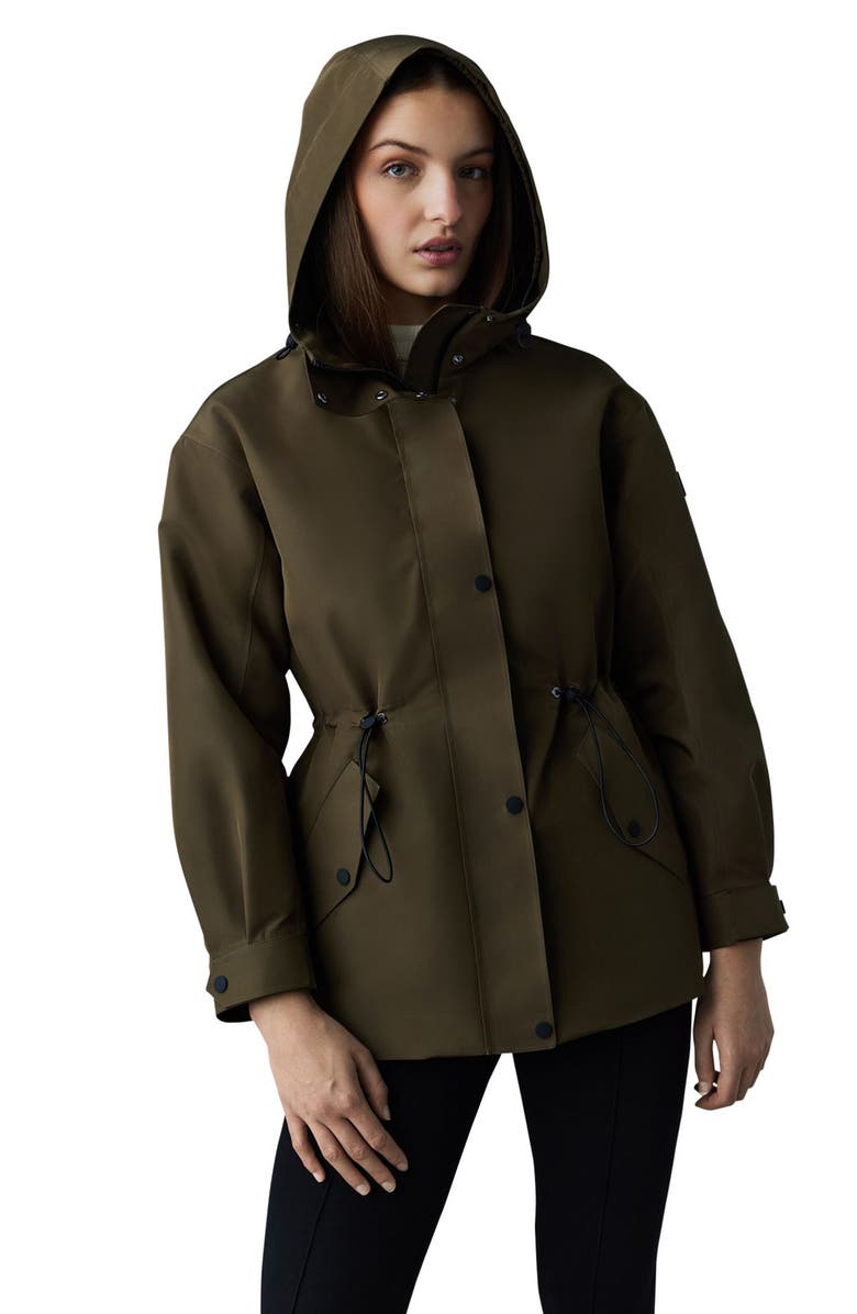 Mackage Carrie Hooded Water Resistant & Windproof Recycled Polyester Jacket with Removable Liner, Alternate, color, 