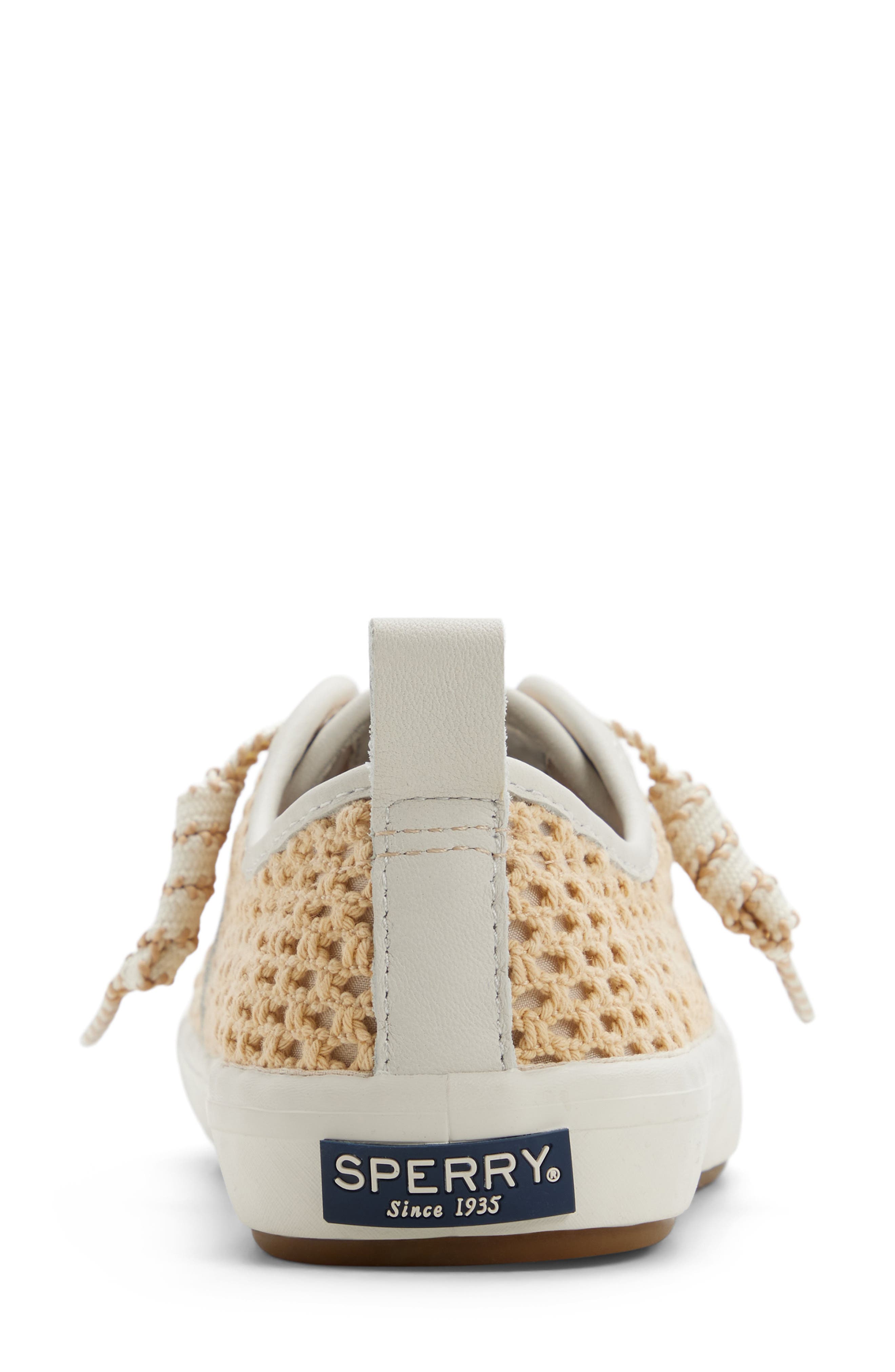 Sperry Crestwave Low Top Sneaker, Alternate, color, Natural