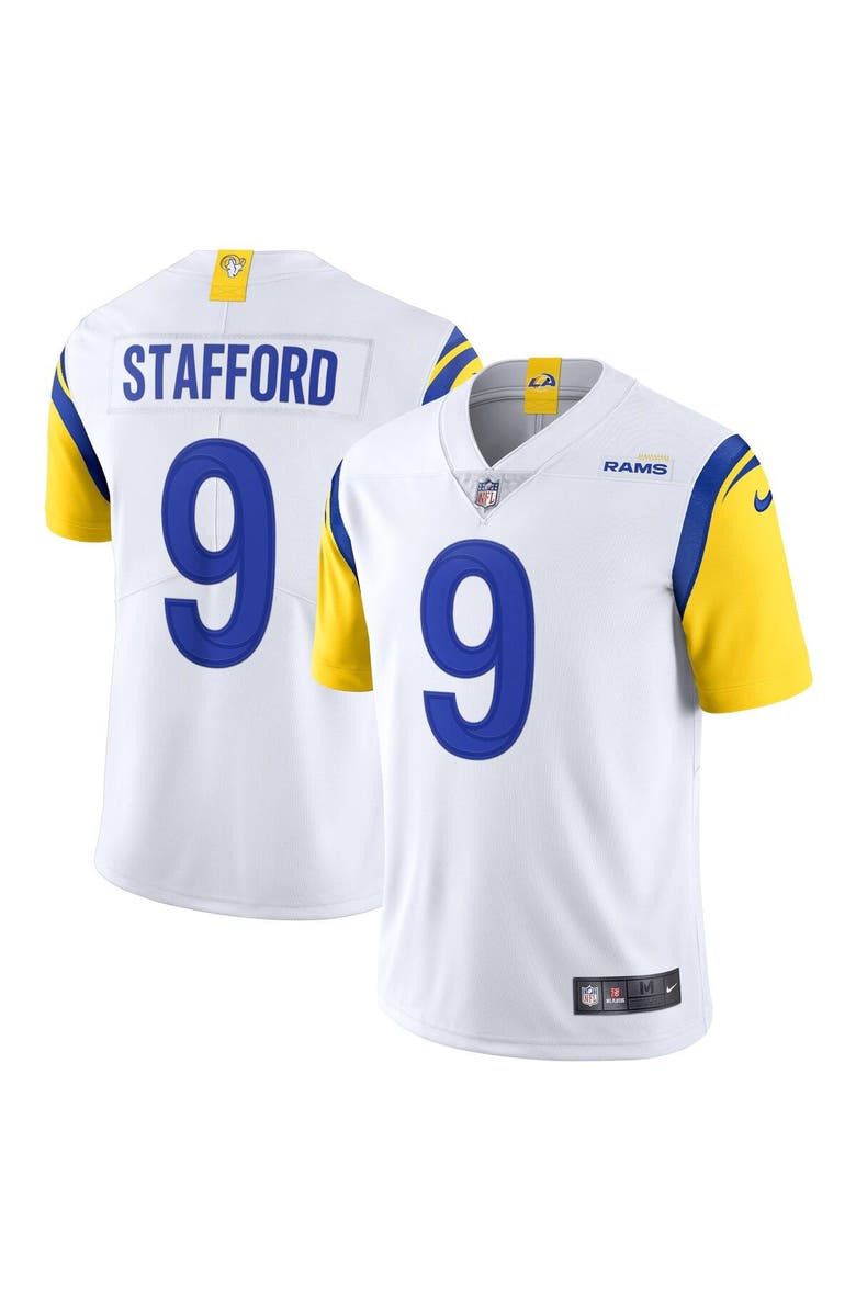 Nike Men's Nike Matthew Stafford White Los Angeles Rams Alternate Vapor Limited Jersey, Main, color, White