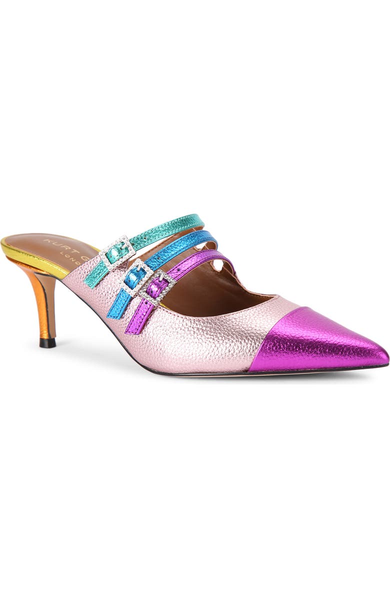 Kurt Geiger London Pierra Mary Jane Pointed Cap Toe Mule, Main, color,