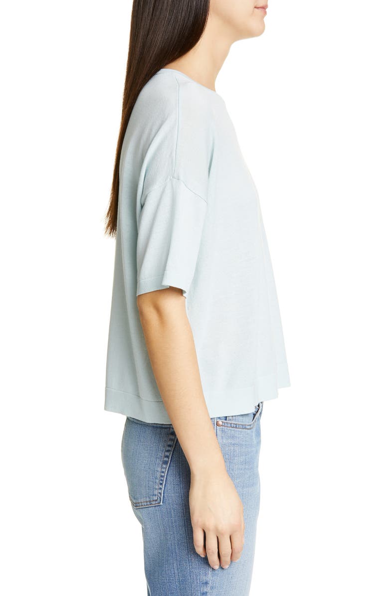 Eileen Fisher Tencel<sup>®</sup> Blend Knit Top, Alternate, color, 
