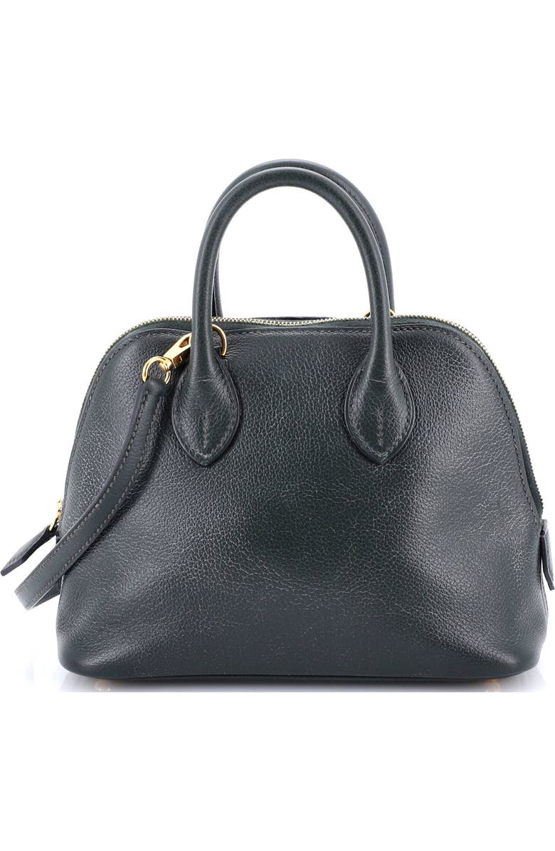 Pre-Owned Hermes Bolide 1923 Bag Evercolor Mini, Main, color, Vert Fonce