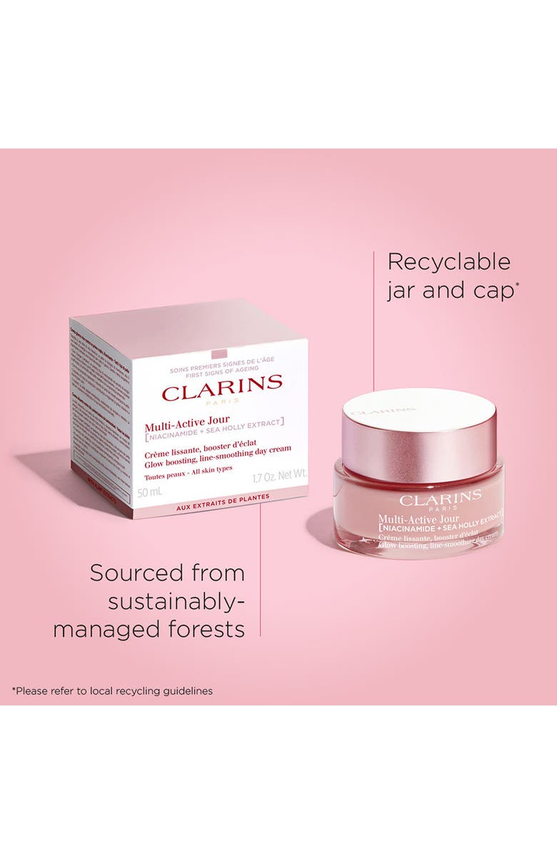 Clarins Multi-Active Day Moisturizer for Lines, Pores, Glow with Niacinamide, Alternate, color,