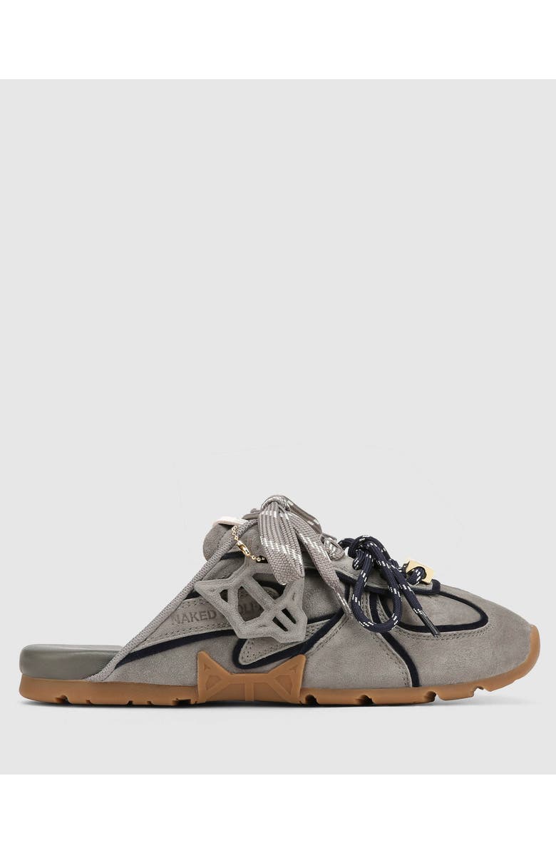Naked Wolfe Admire Off White Suede, Main, color, Grey