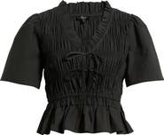 Rails Portia Shirred Cotton Top