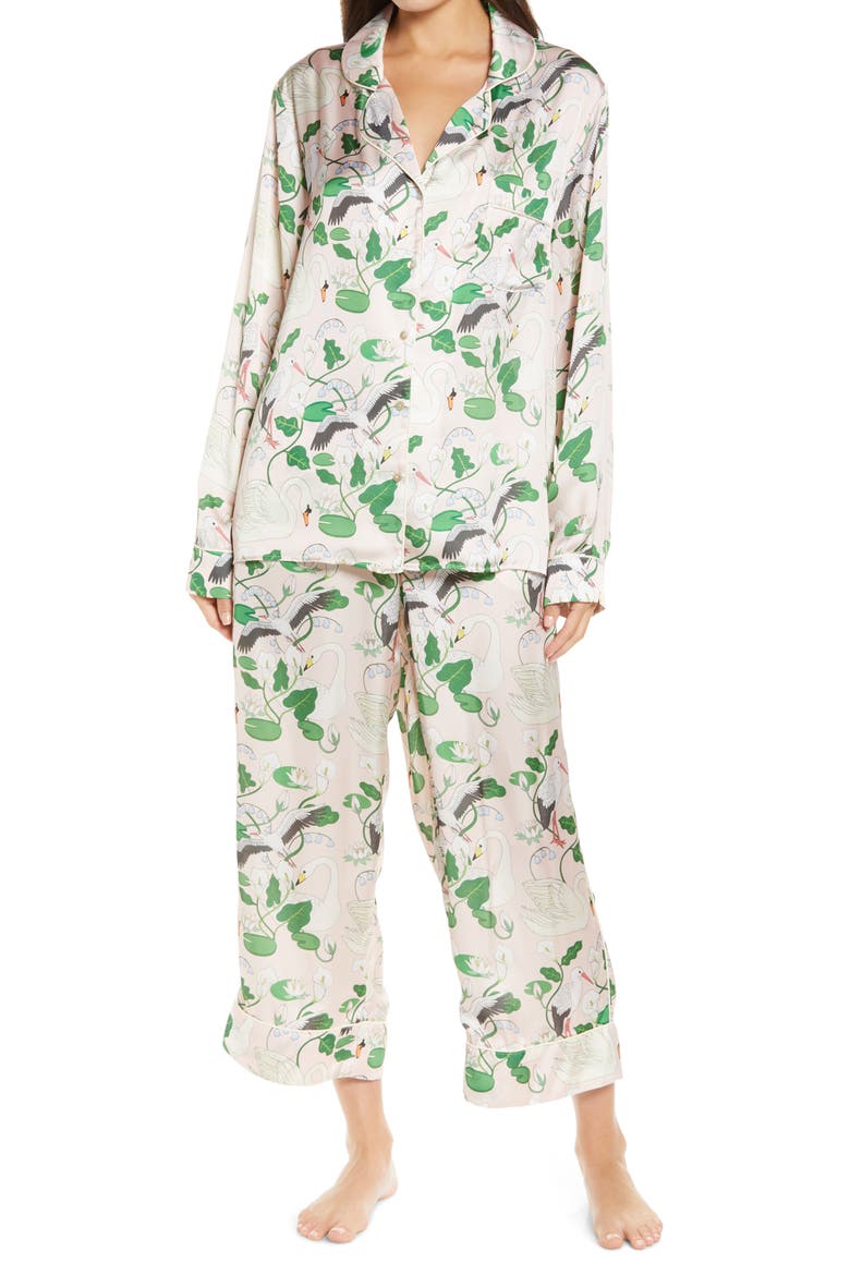 Botanical Garden Pajamas, Main, color, PEACH