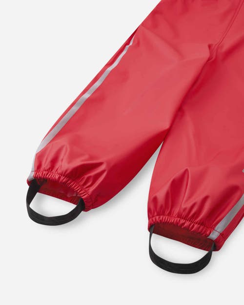 Reima Lammikko Rain Pants In Red