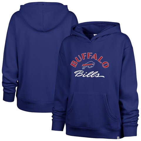 Women's '47 Royal Buffalo Bills Plus Size Whirlwind Naomi Hoodie