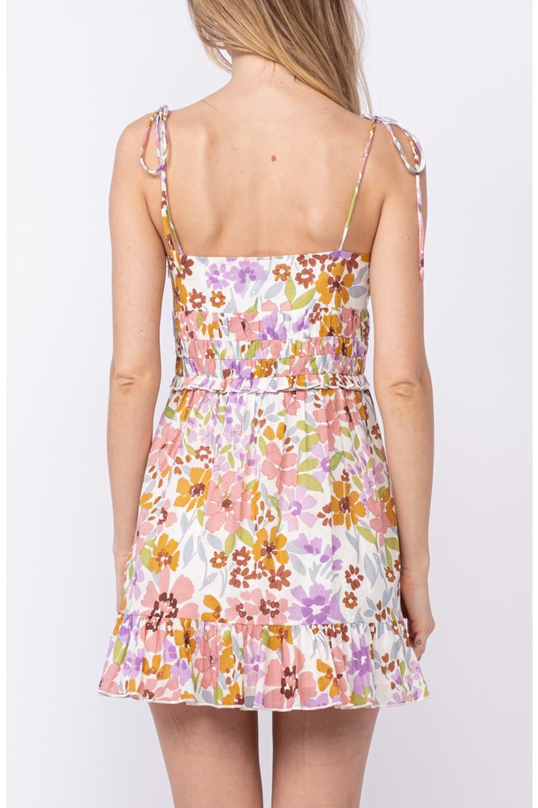 Tie Strap Minidress, Alternate, color, LIGHT PURPLE