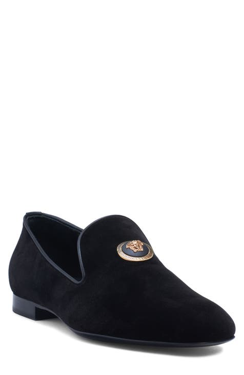 Mens velvet slippers on sale online